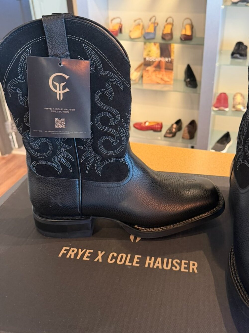 FRYE X COLE HAUSER Cowboy boots